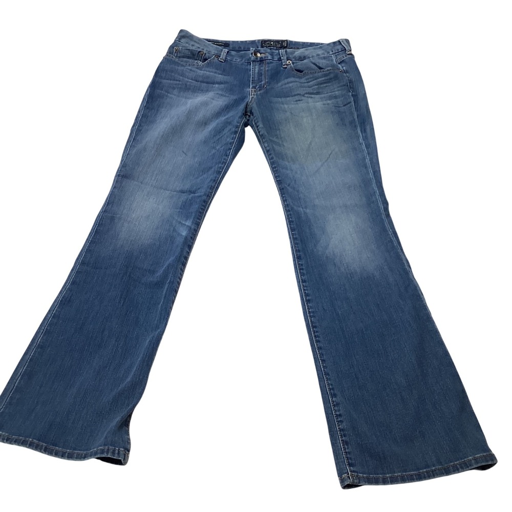 Lucky Brand Sweet Jeanโ Boot Blue Bootcut Jeans 10/30 Regular 7W12385 Mid Rise
